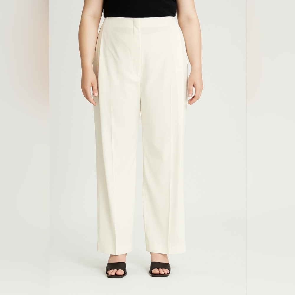 NWOT Escada Off White Wide Leg Women's Pants